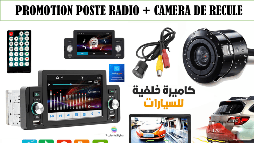 POSTE DVD + CAMERA DE RECULE