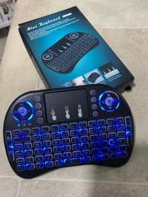 Clavier sans fil Tricolor rétroéclairé USB multimédia contrôle